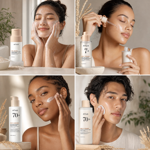 Anua Rice Essence Korean Skincare Set