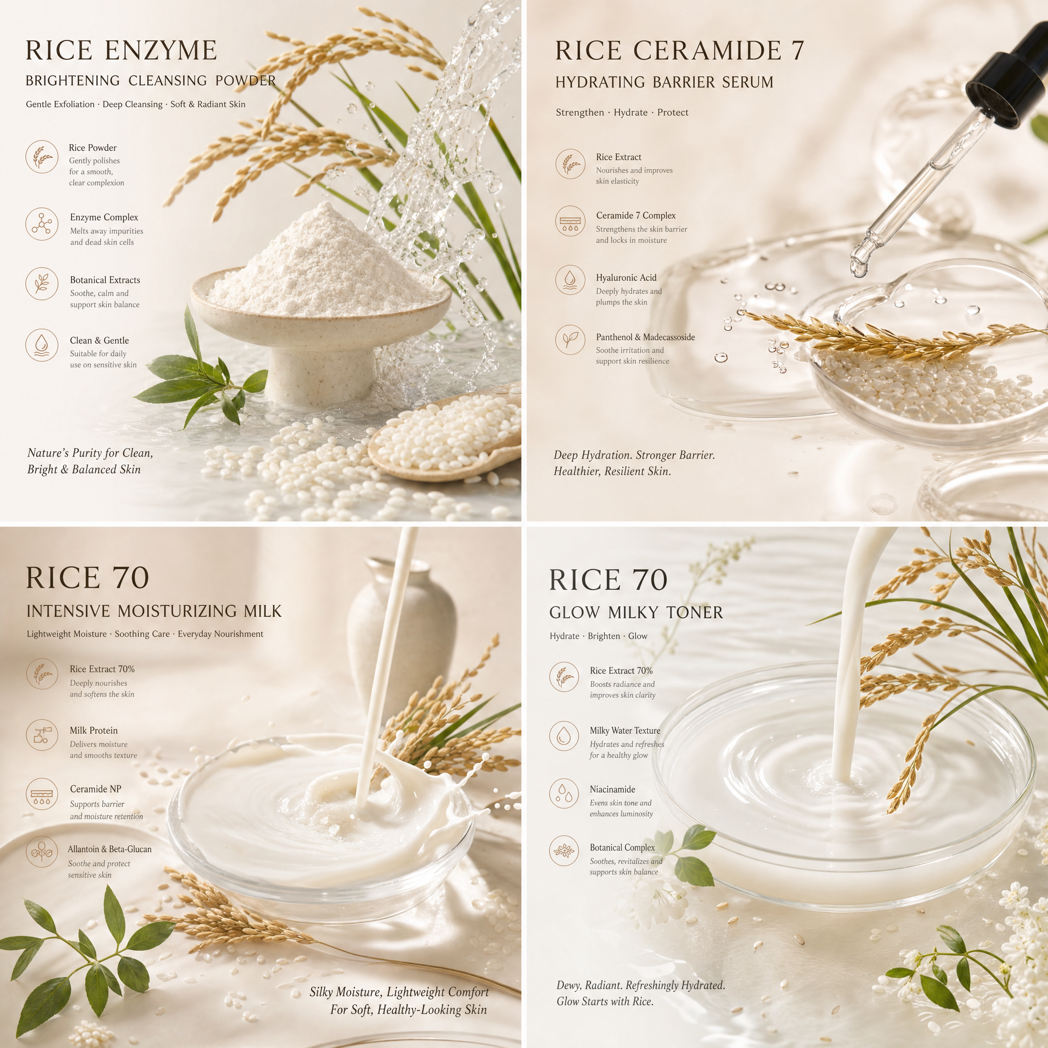 Anua Rice Essence Korean Skincare Set